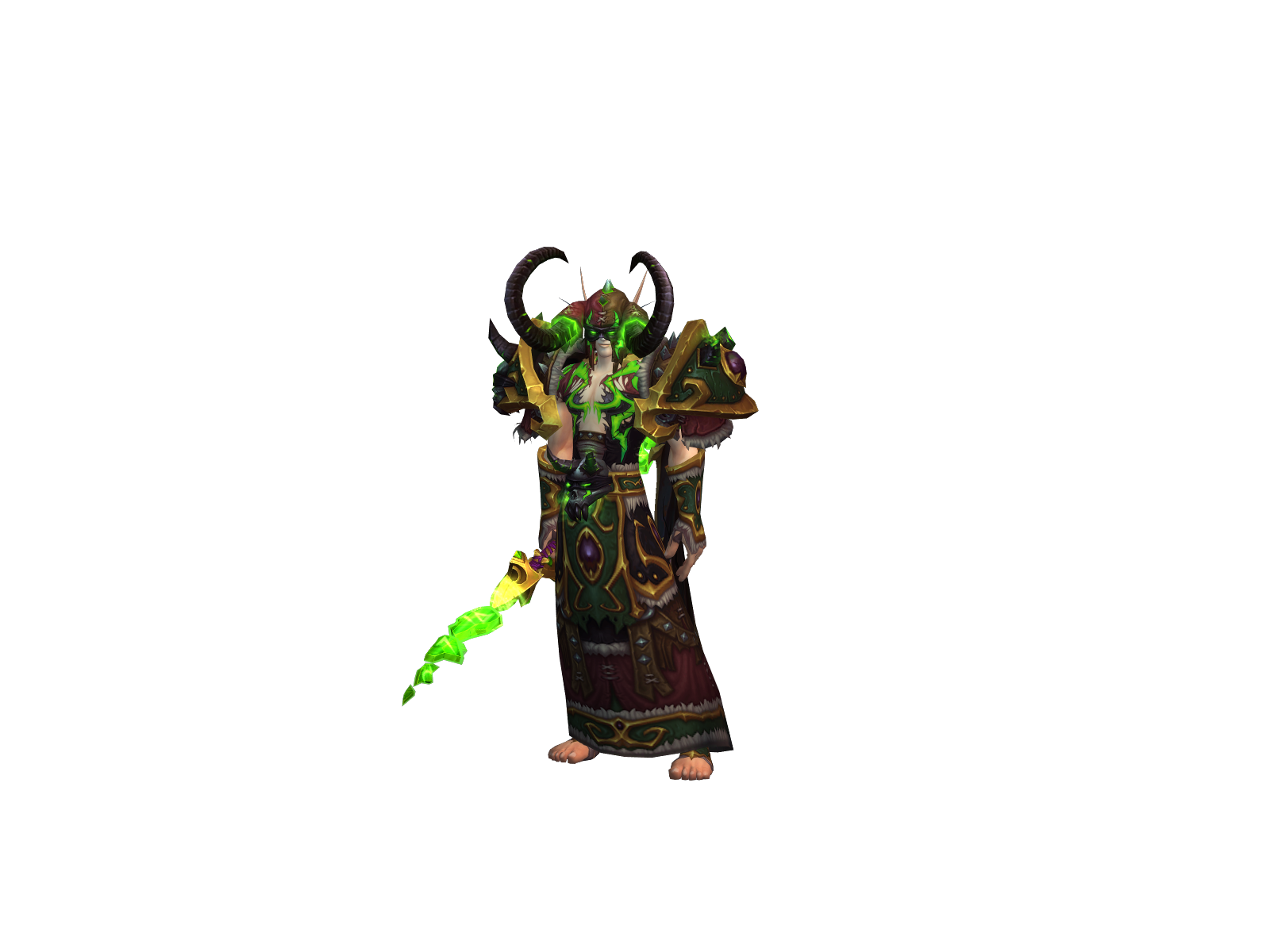 Dotfear 3D character render