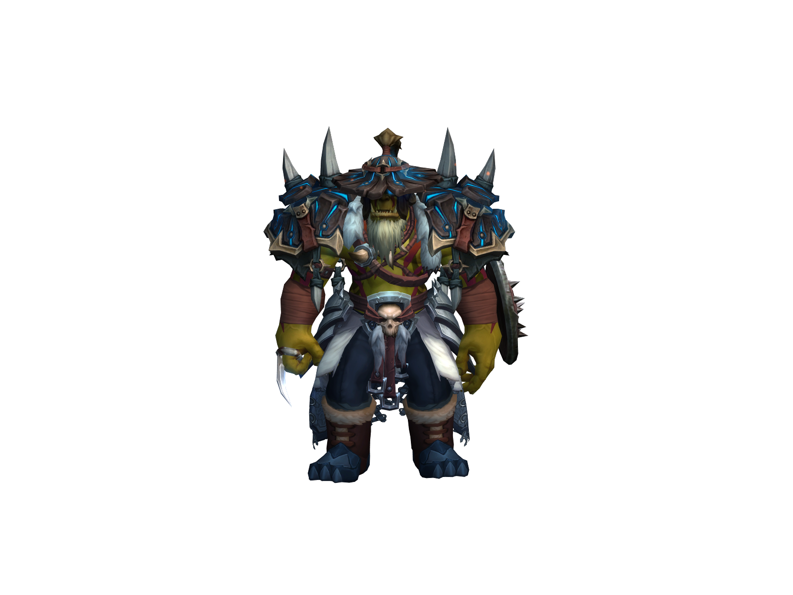 Nethraul 3D character render