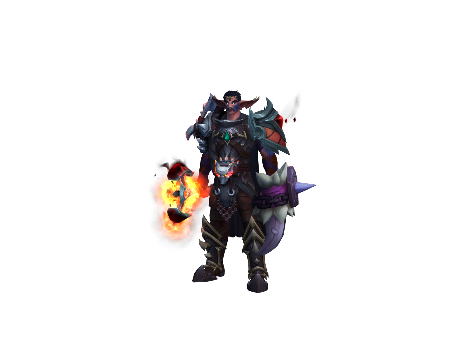 Ryvalry 3D character render
