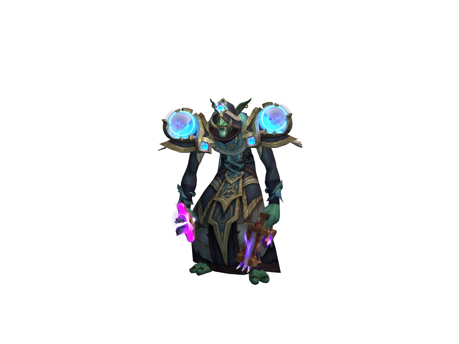 Havinablast 3D character render