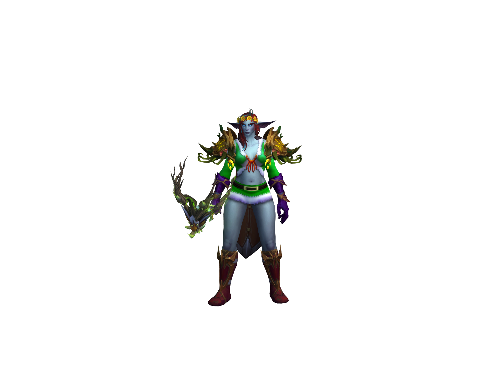 Thuna 3D character render