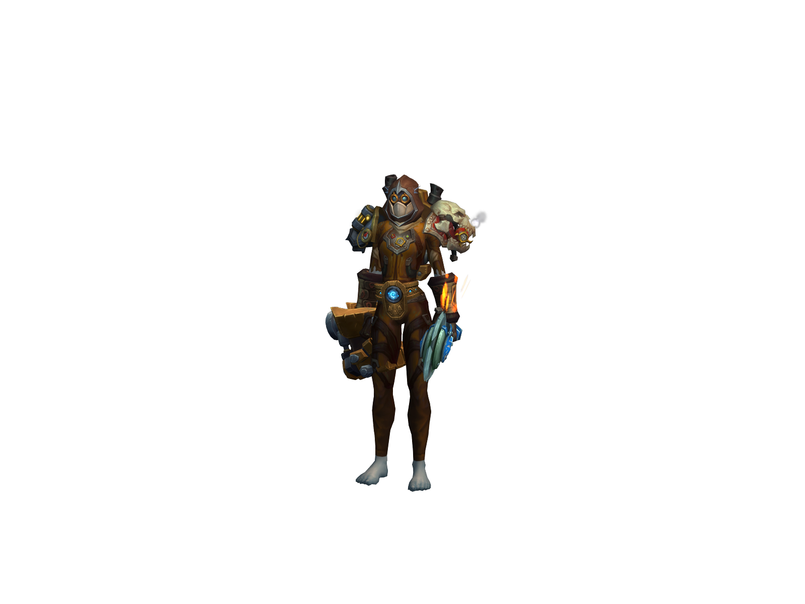 Dasgoose 3D character render