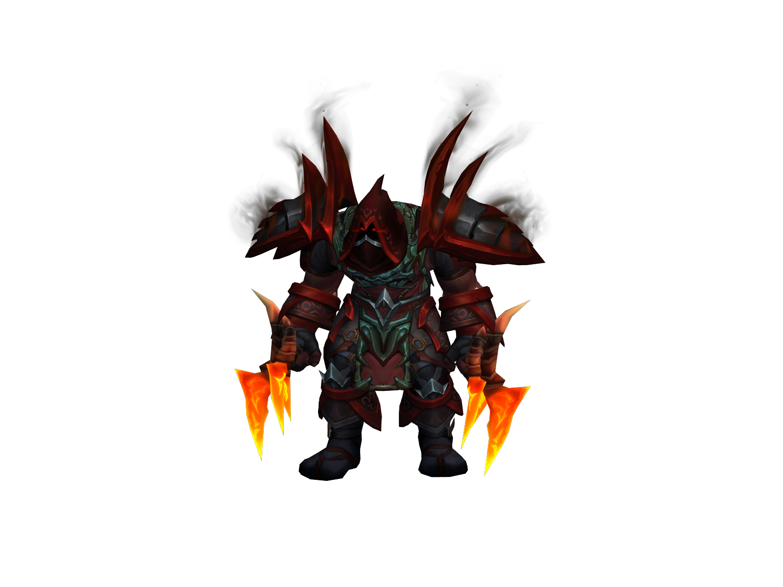 Forsakendxo 3D character render