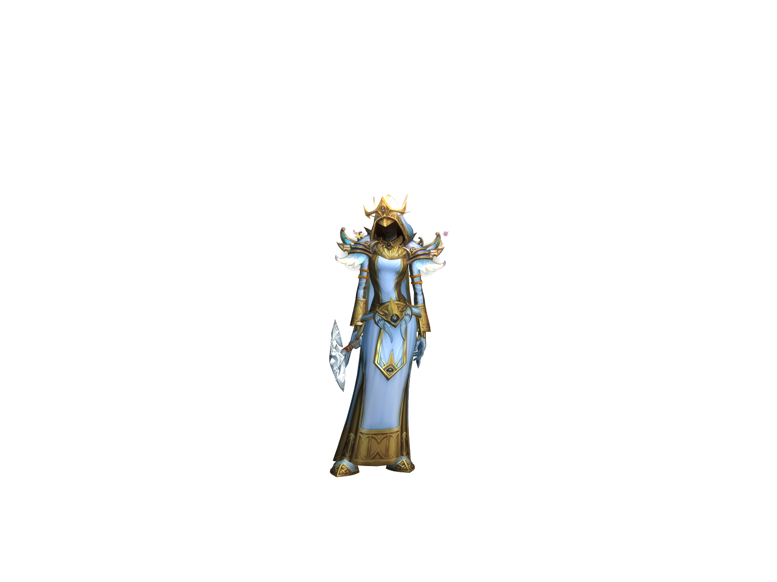 Fluf 3D character render