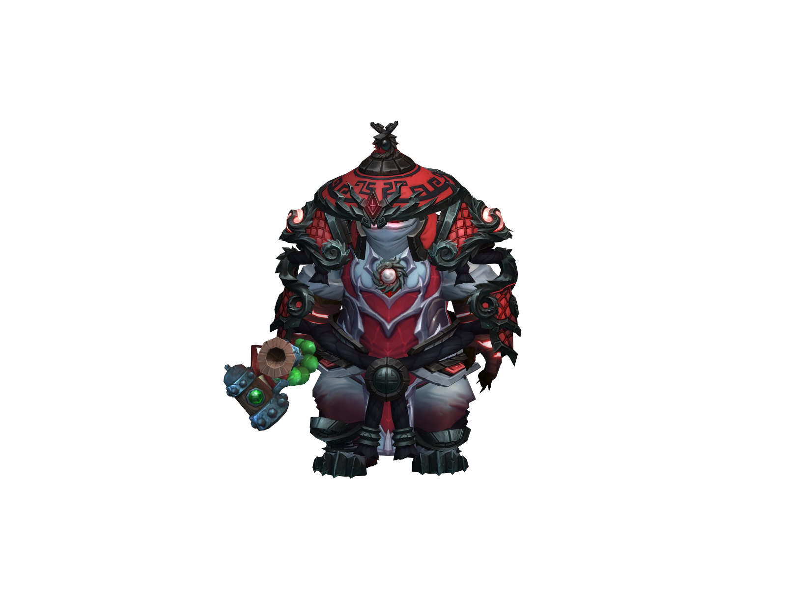 Smokeydabear 3D character render