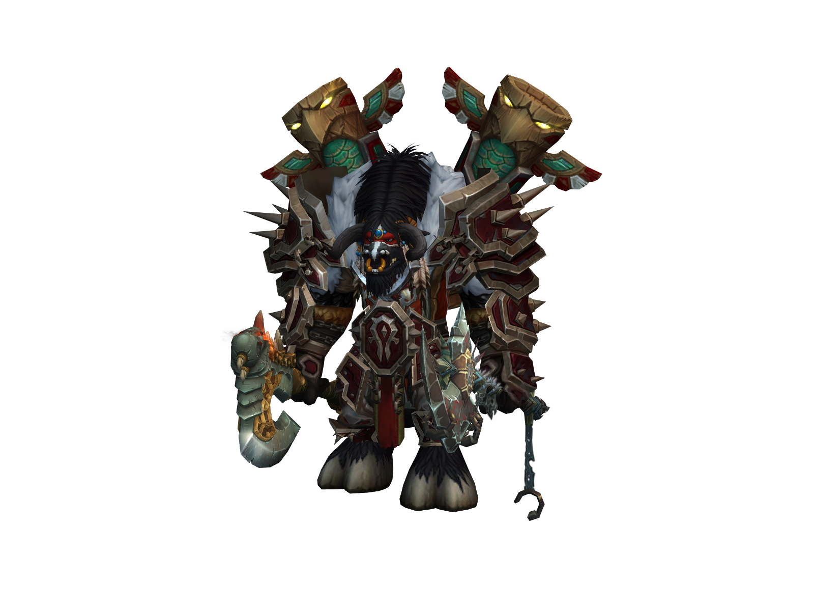 Gorgresh 3D character render
