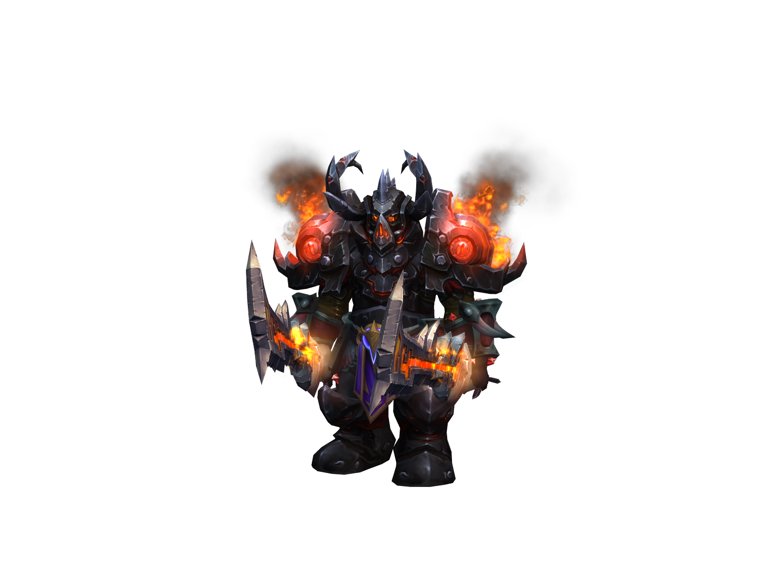 Fearfury 3D character render