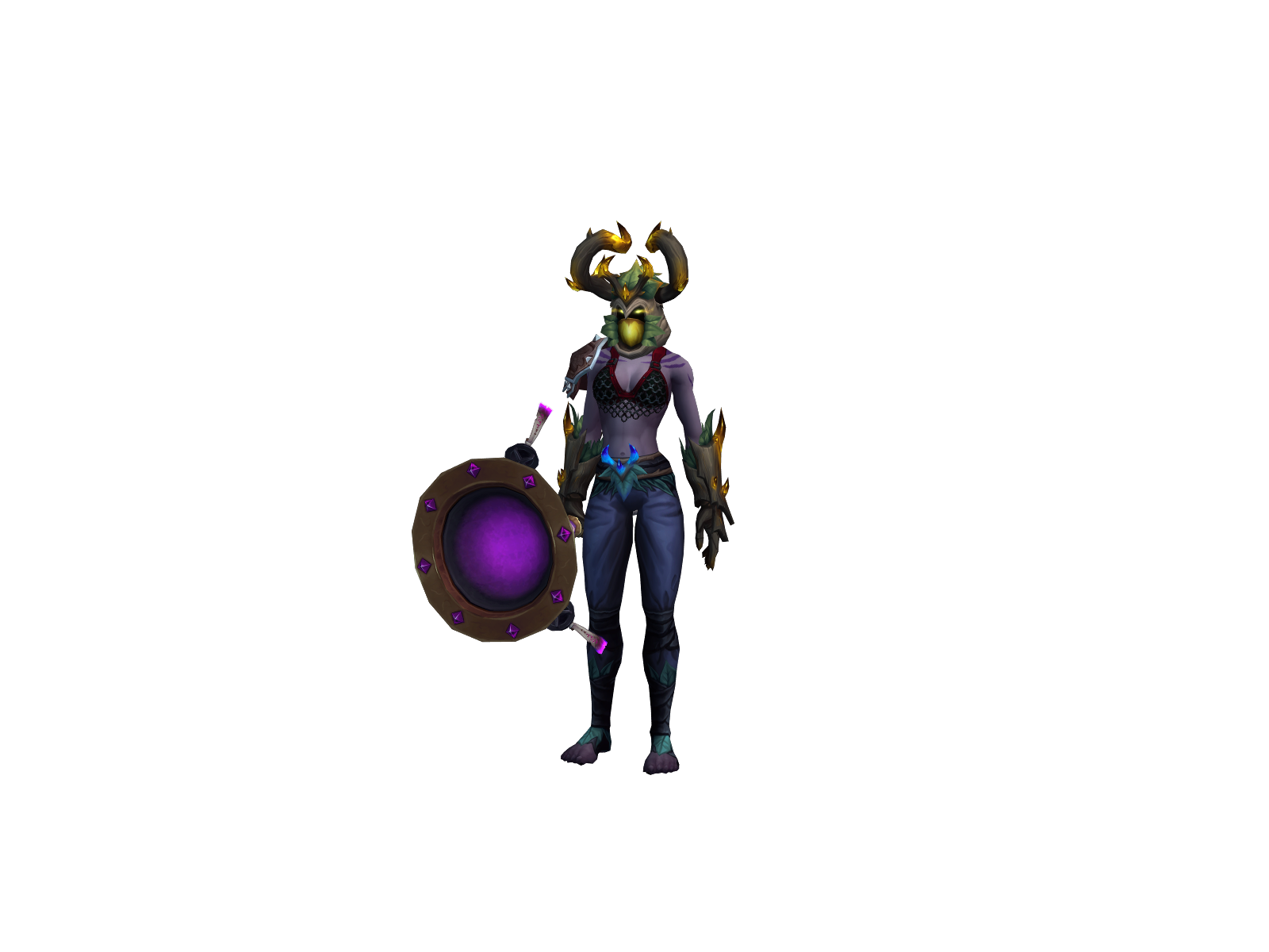 Selest 3D character render