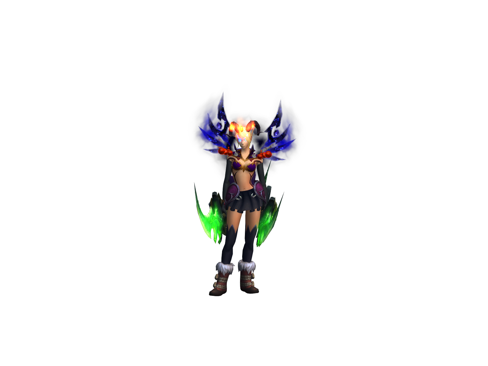 Evelindrel 3D character render