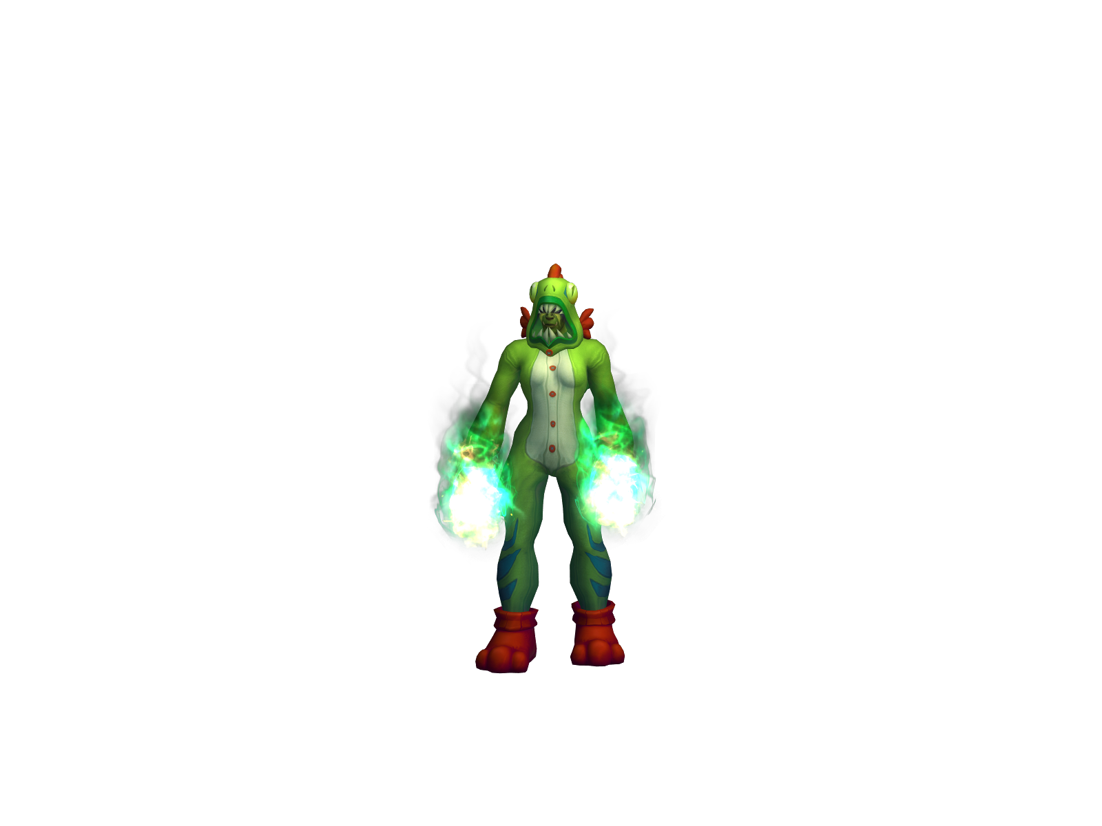 Shamuded 3D character render