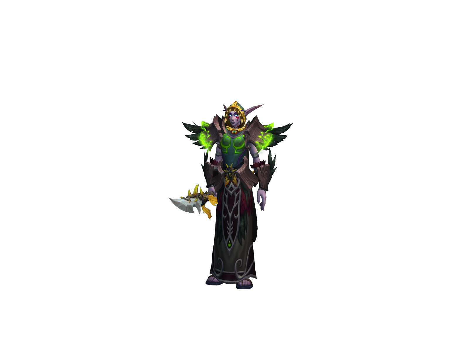 Pedwyn 3D character render