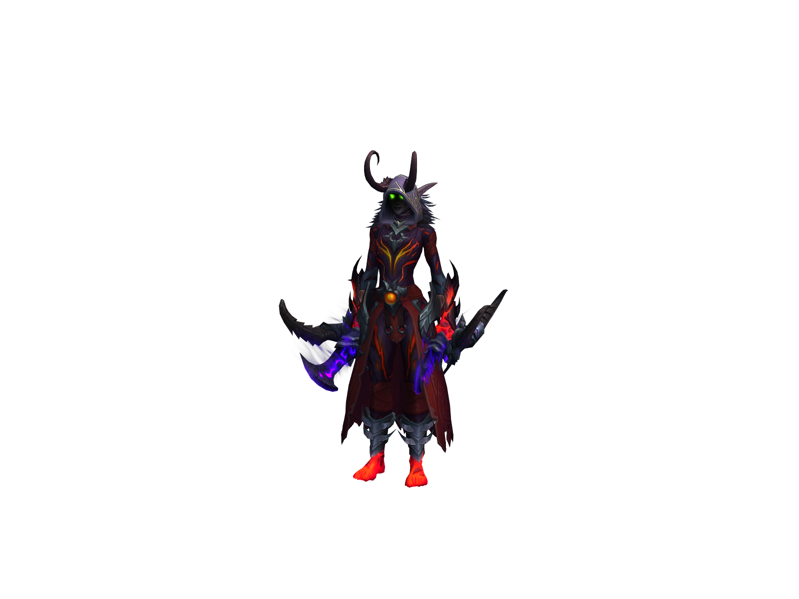 Blacktro 3D character render