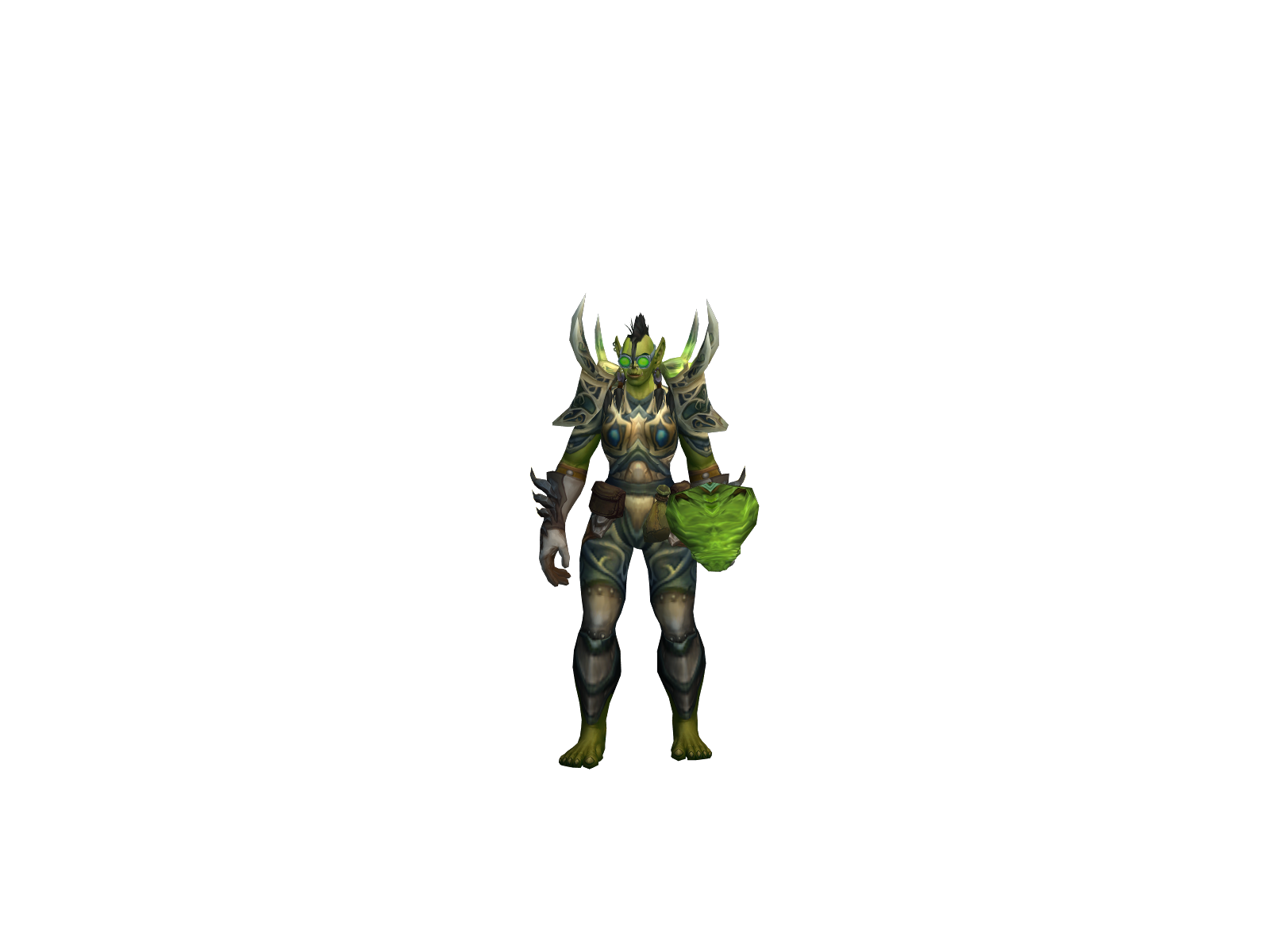 Hobloc 3D character render