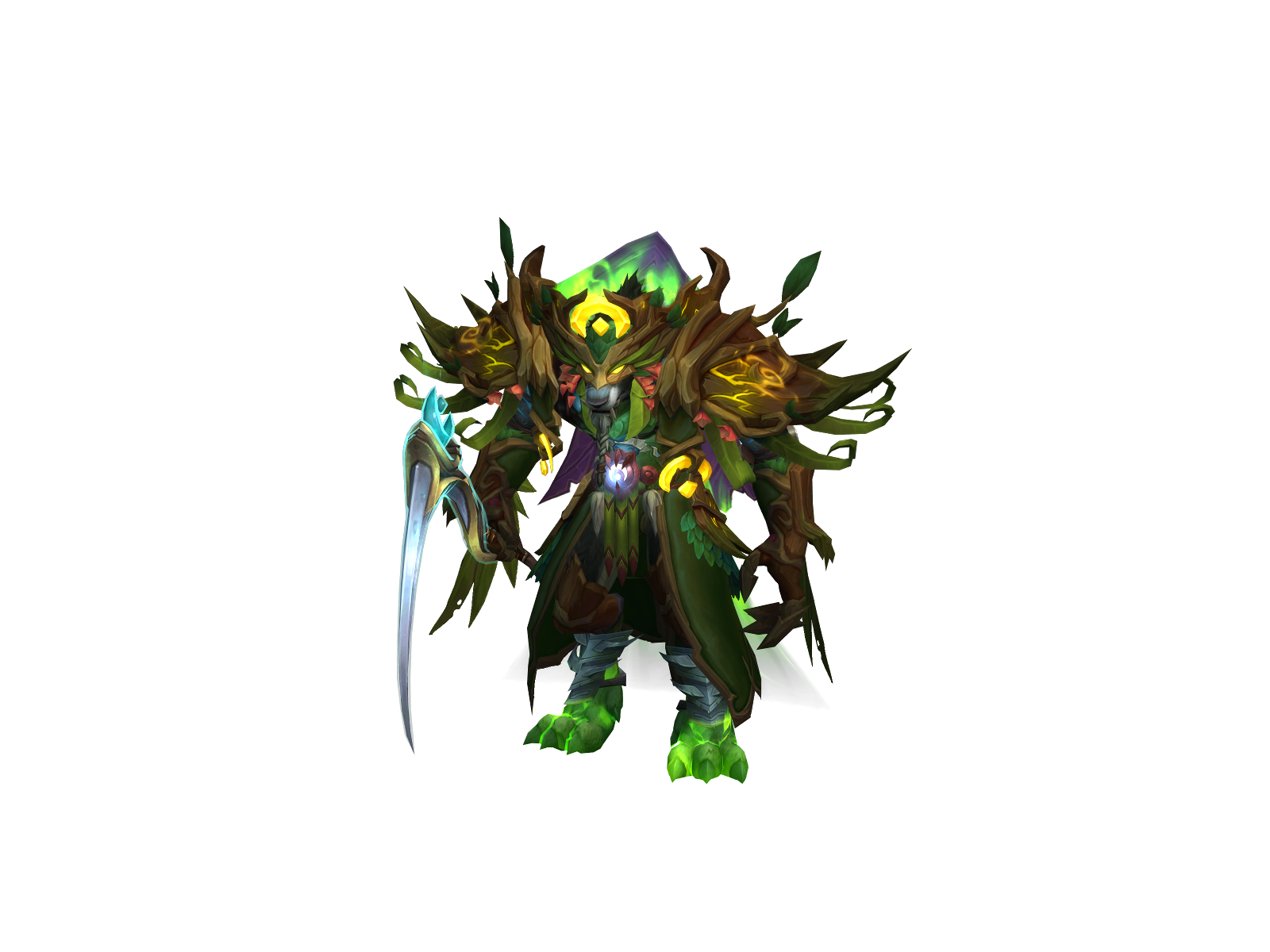 Crazzwolff 3D character render