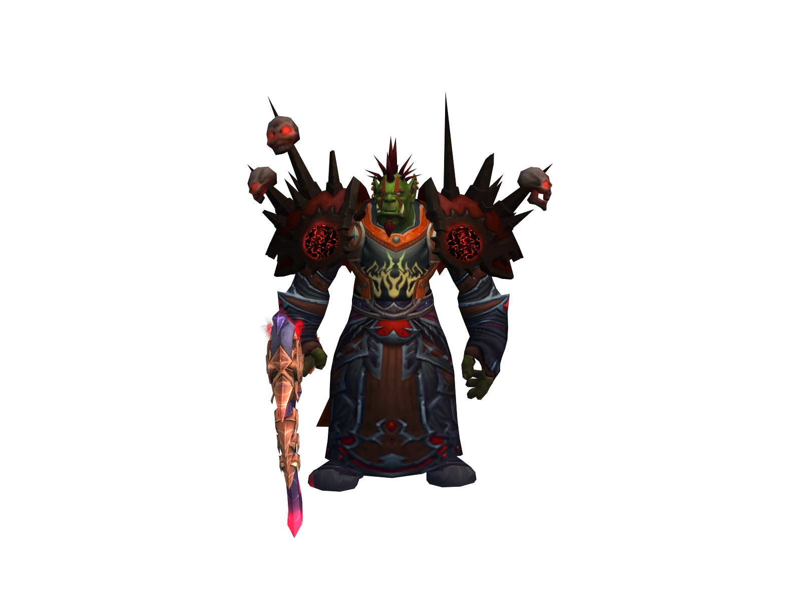 Darthlok 3D character render