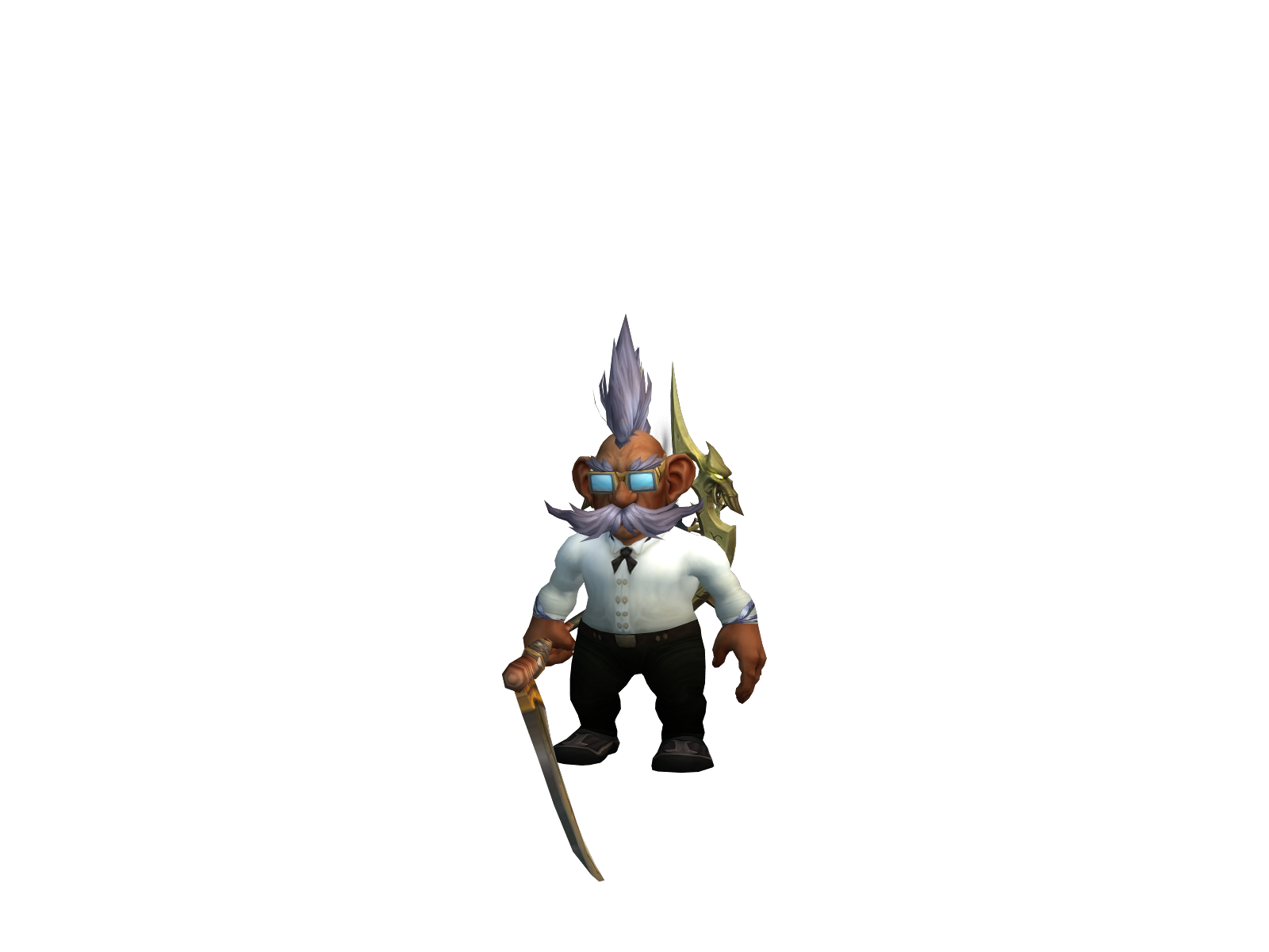 Cokez 3D character render