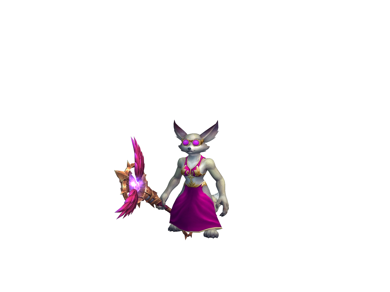Dustbunny 3D character render