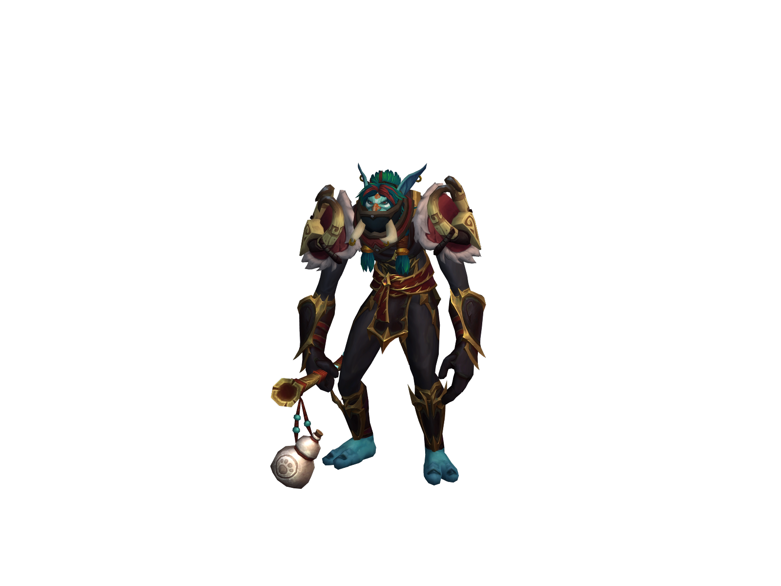 Fistluv 3D character render