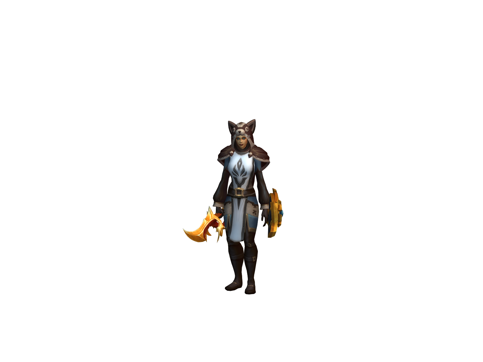 Adalaidê 3D character render