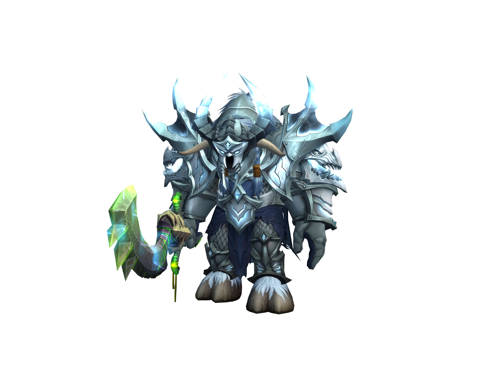 Napems 3D character render