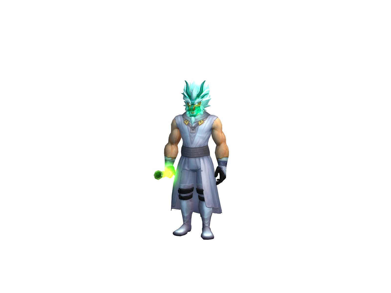 Rasputea 3D character render