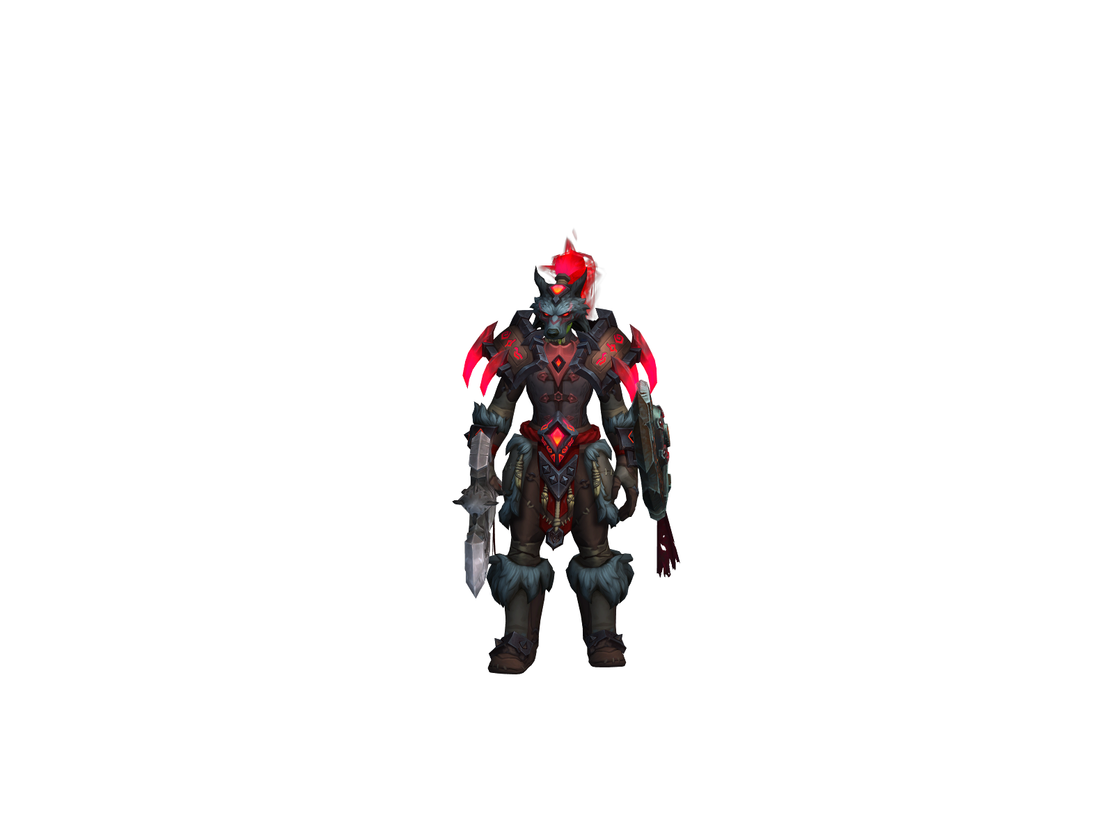 Tikirubbin 3D character render