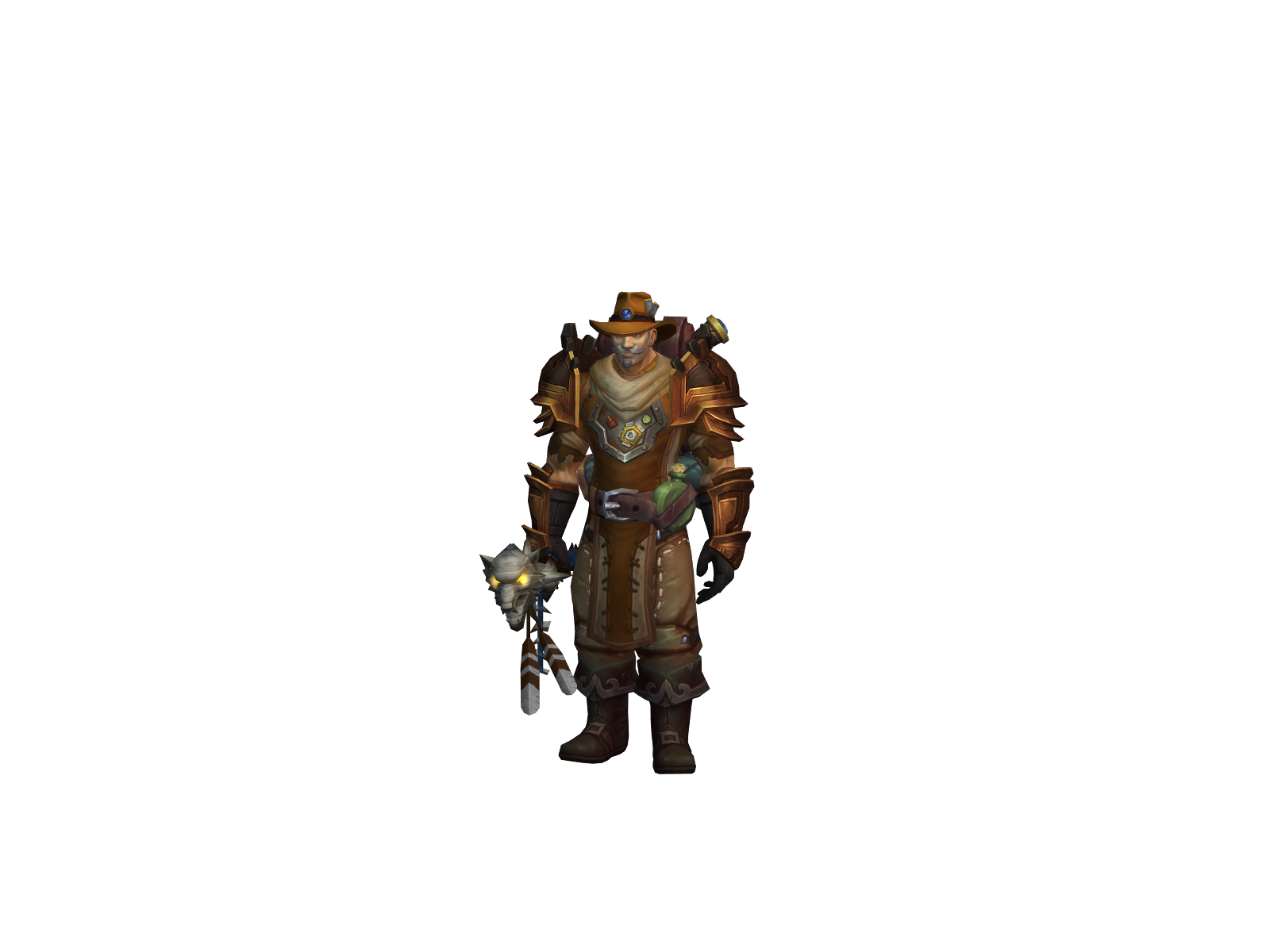 Fannkiba 3D character render