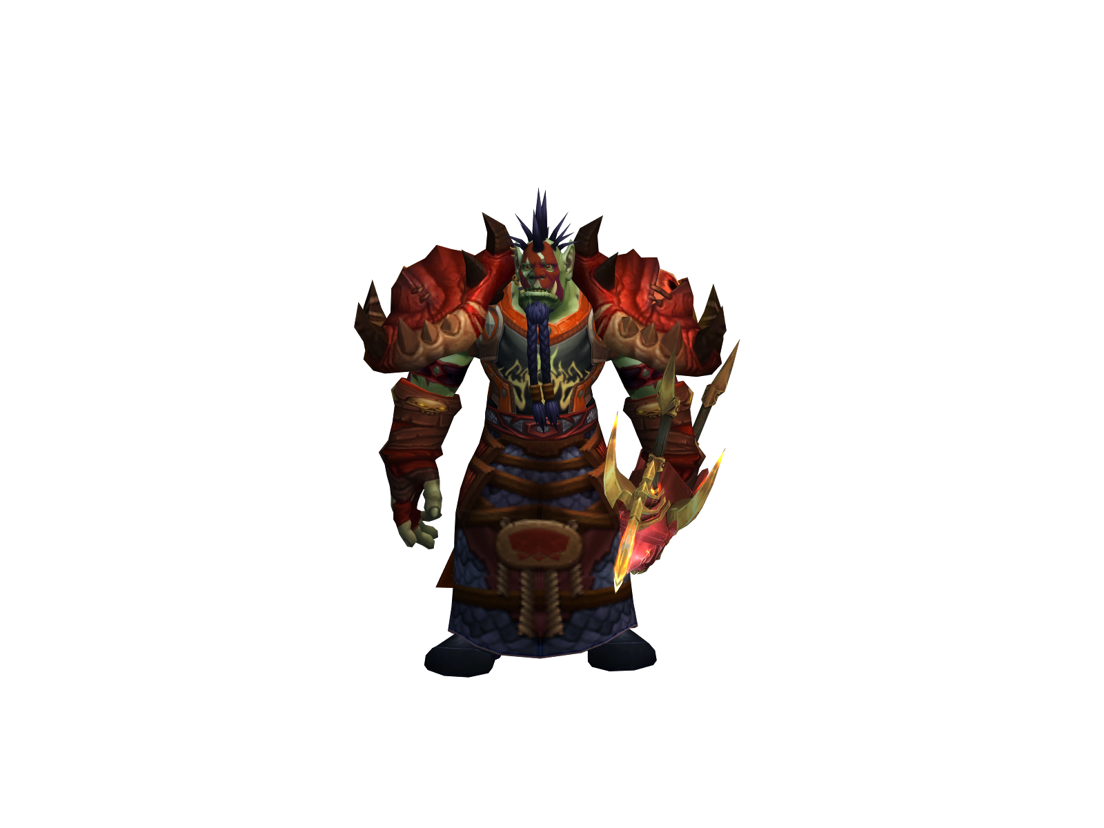 Dartharrow 3D character render