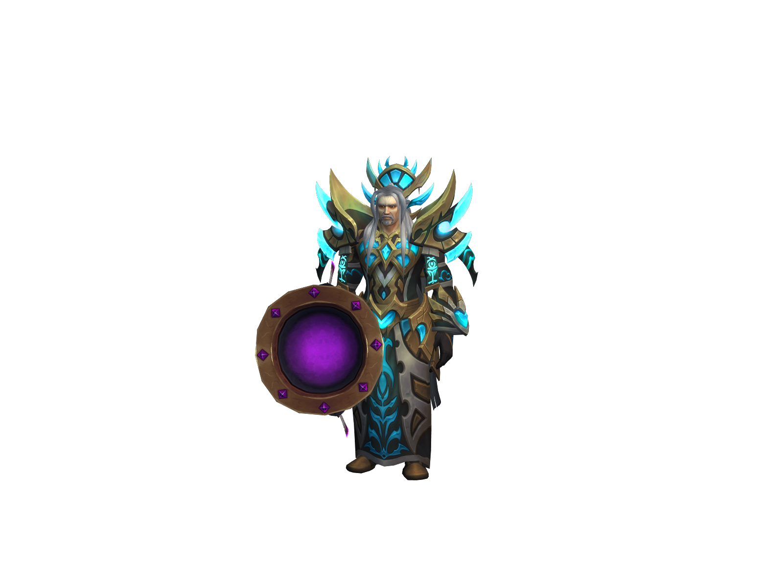 Slyhéal 3D character render