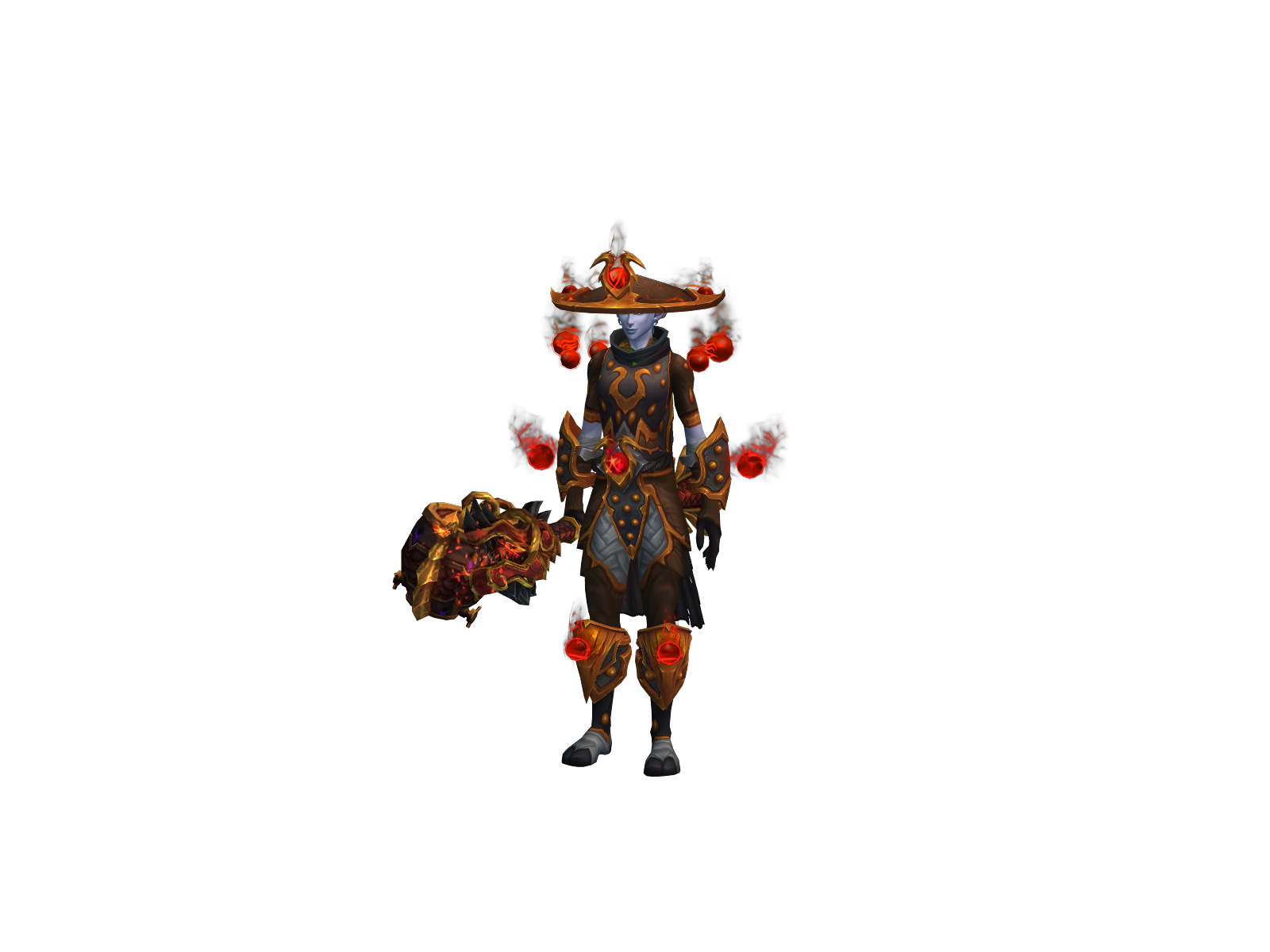 Stropharia 3D character render
