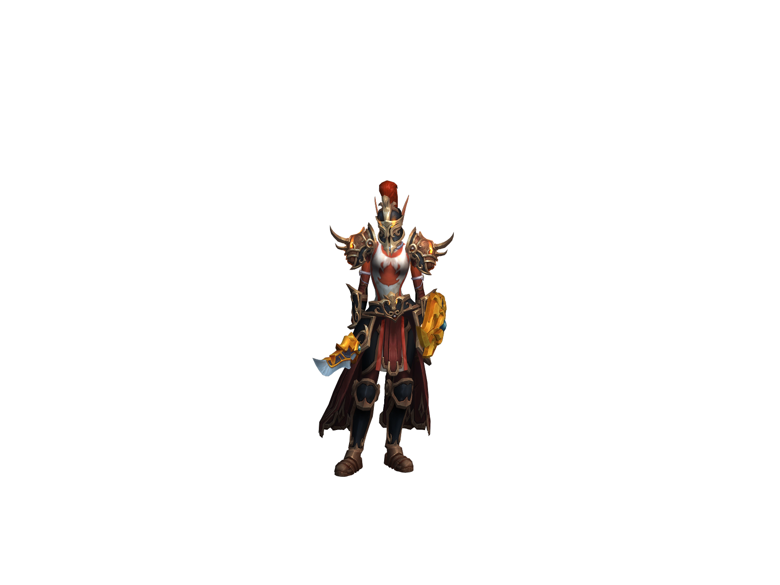 Abagail 3D character render