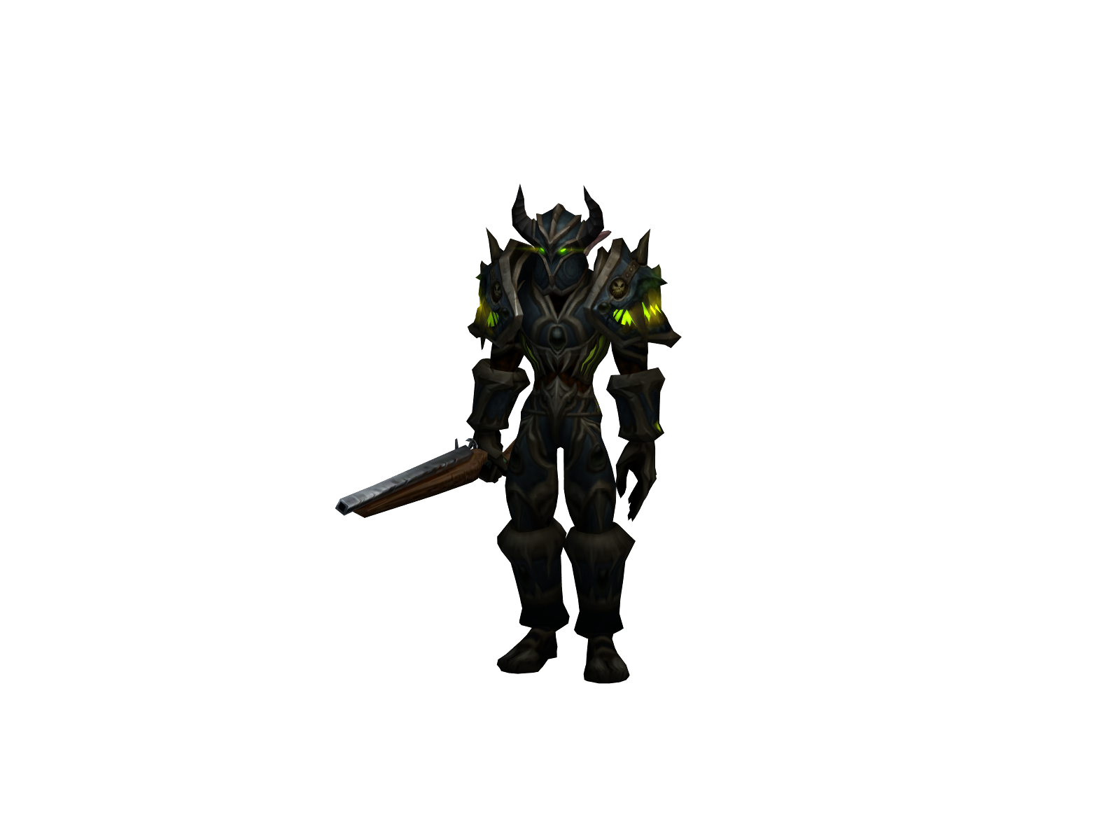 Dredgemon 3D character render