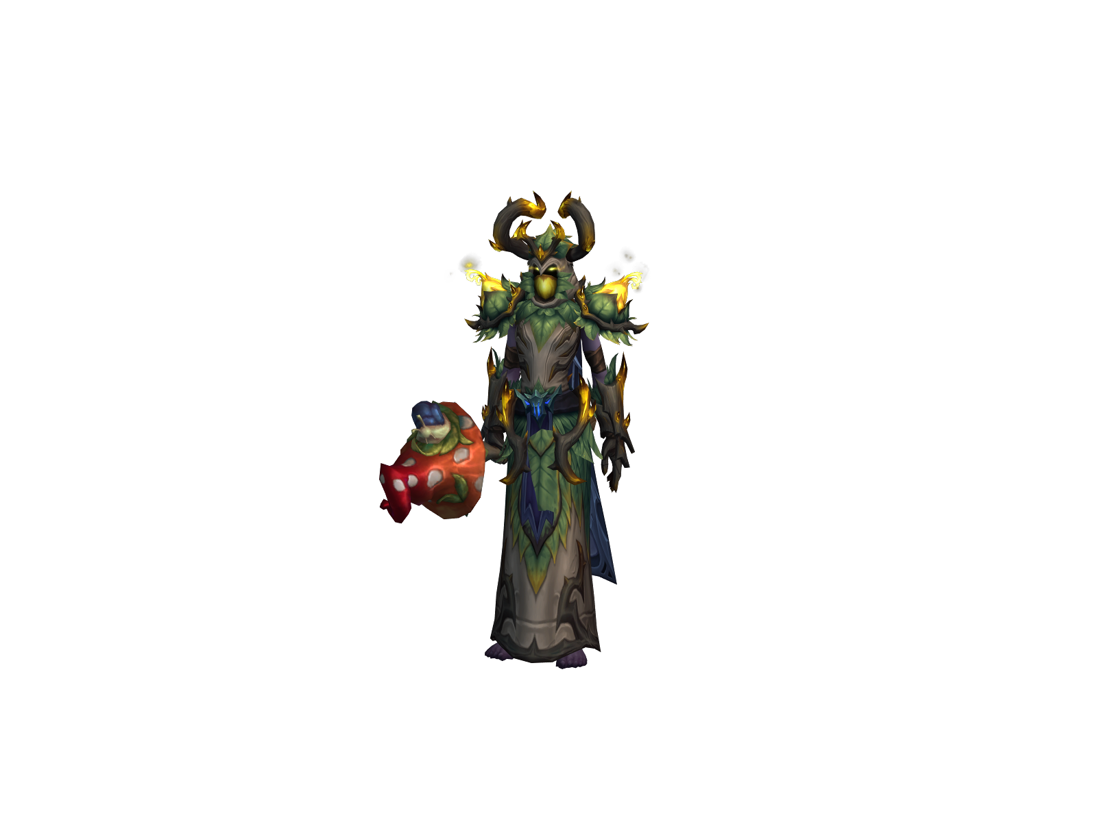 Parabolluh 3D character render