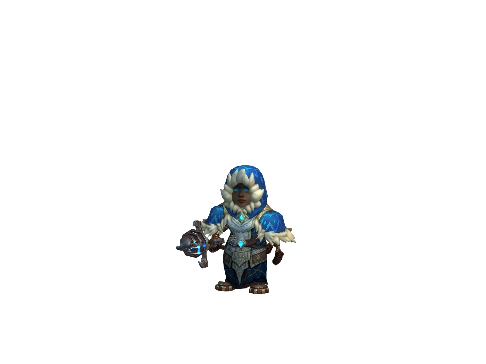 Gladostini 3D character render