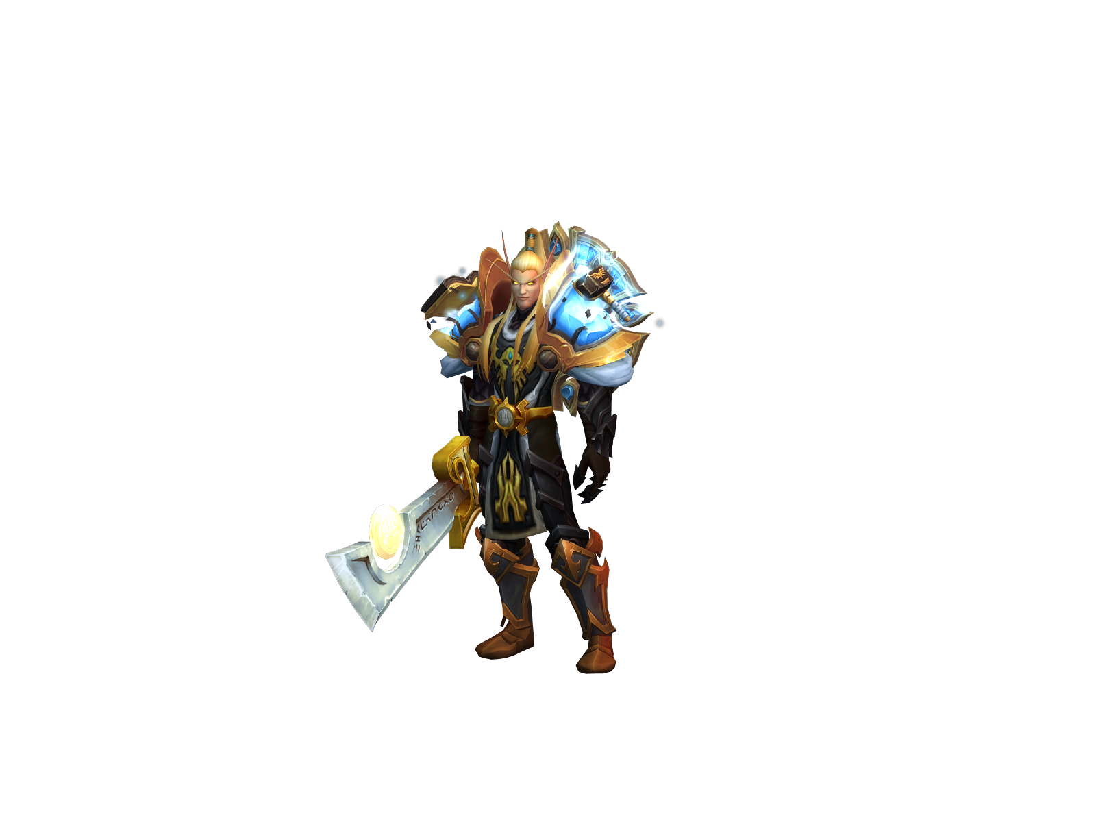 Anisaria 3D character render