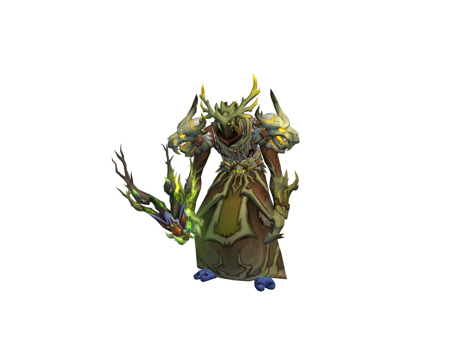 Voljiin 3D character render