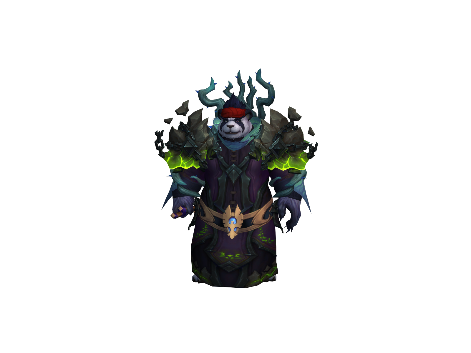 Weegeequan 3D character render