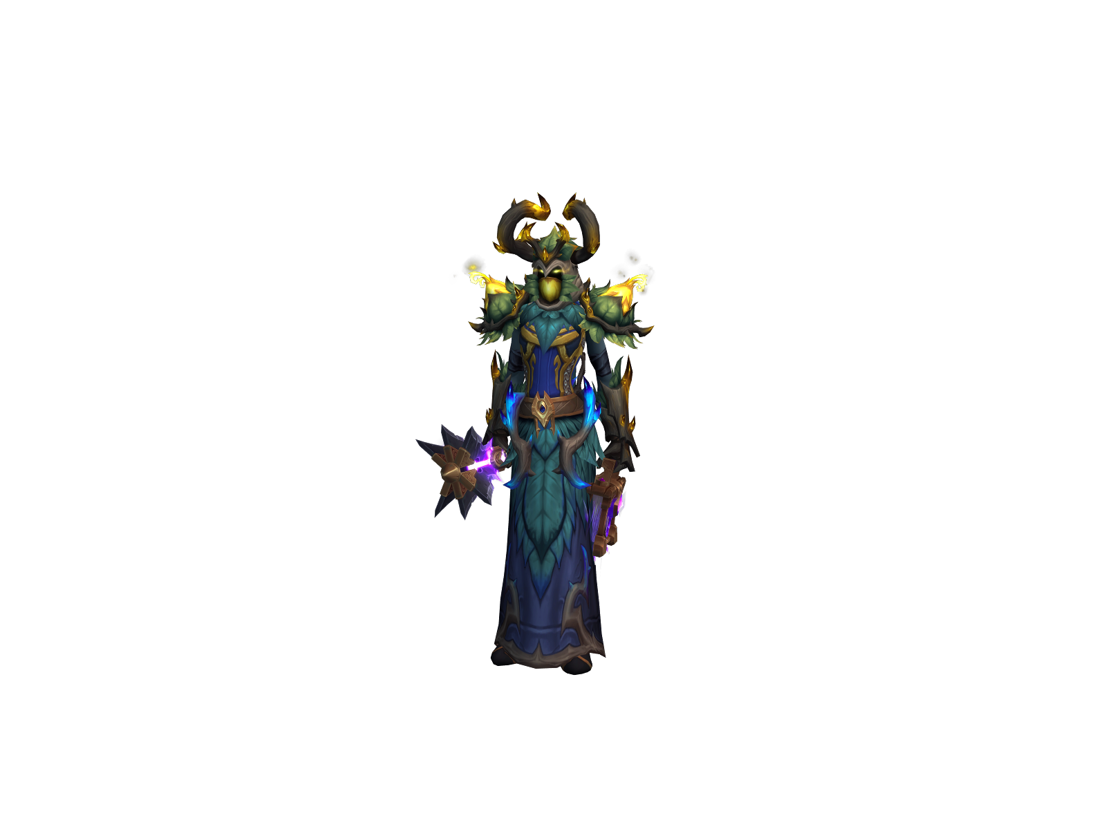 Lunara 3D character render