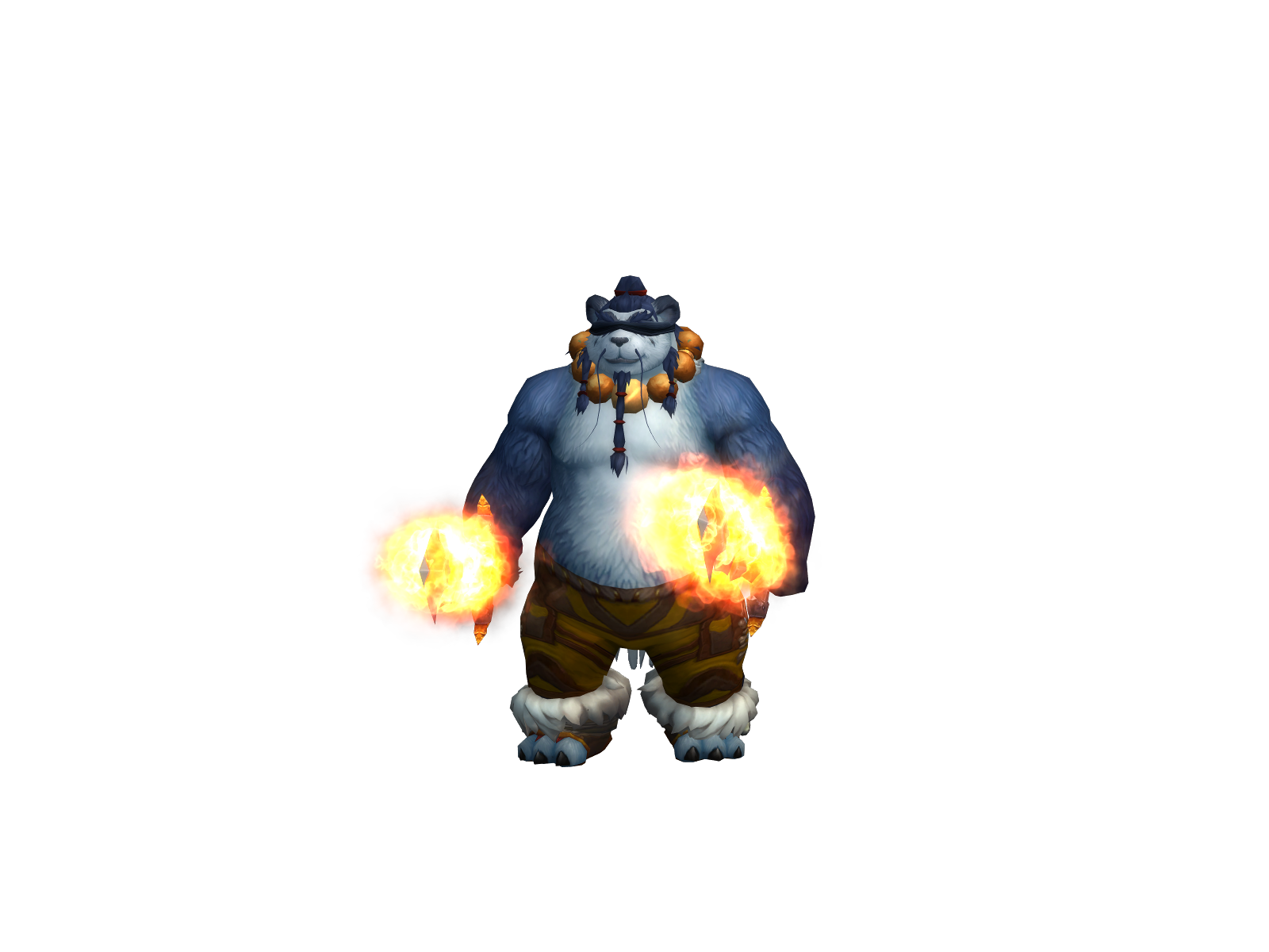 Päng 3D character render
