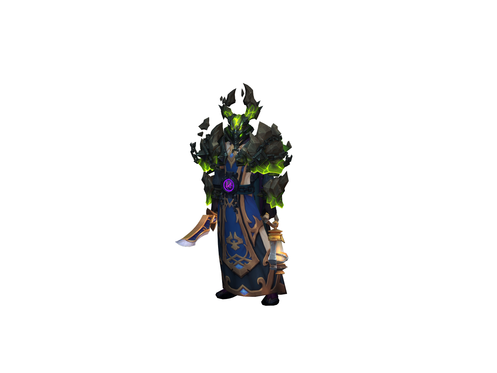 Raning 3D character render