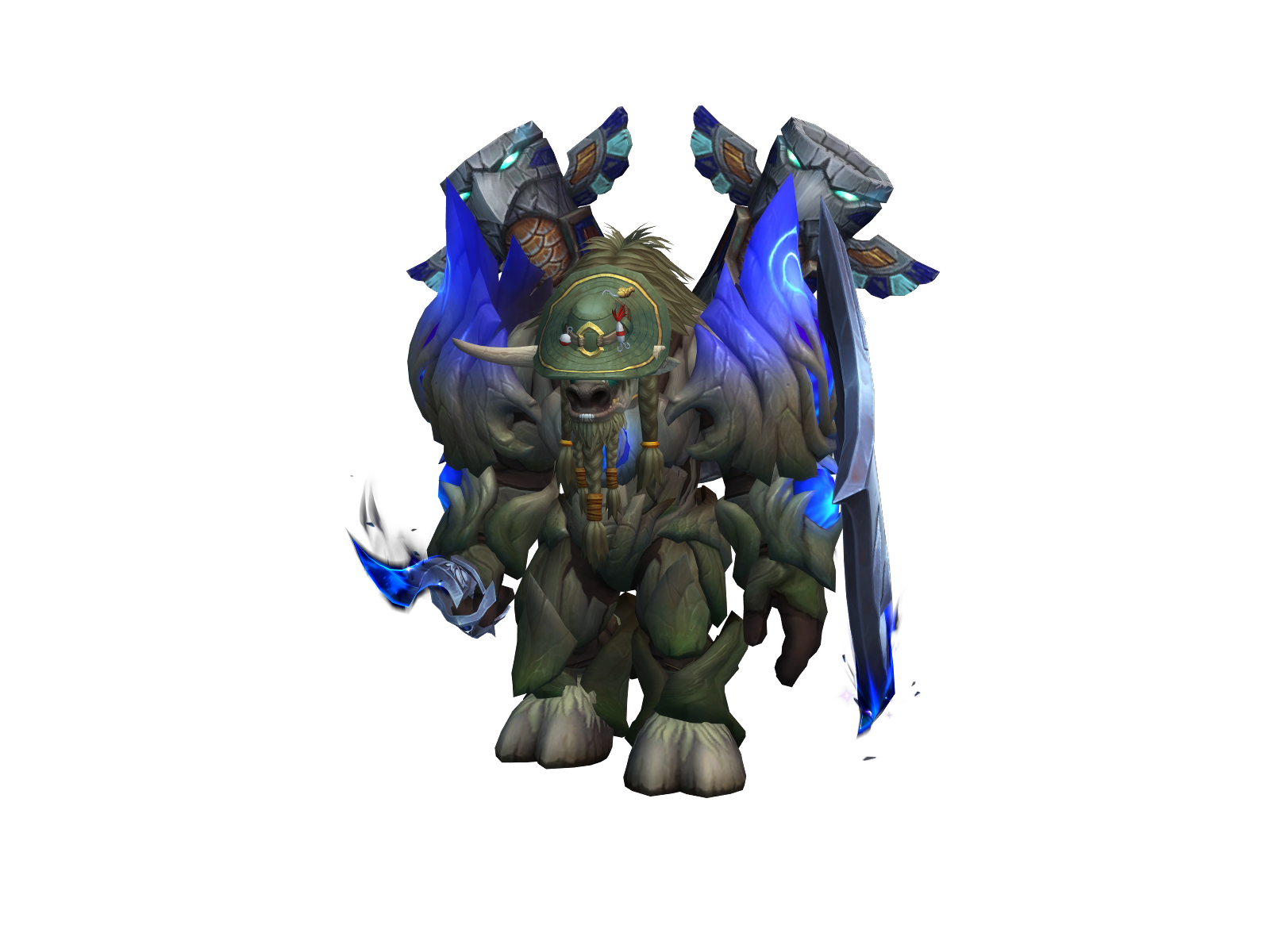 Palehoof 3D character render