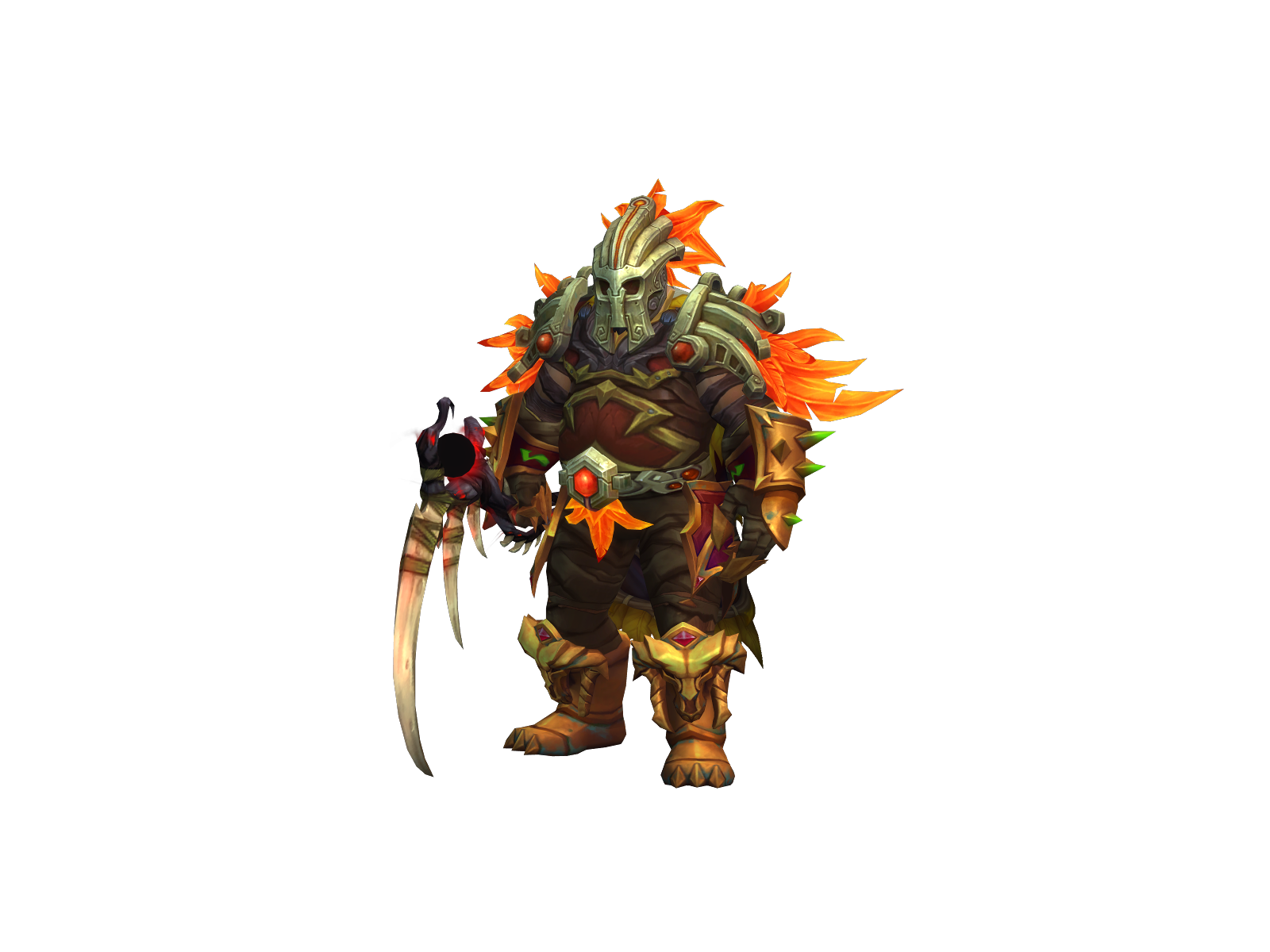 Fatbird 3D character render