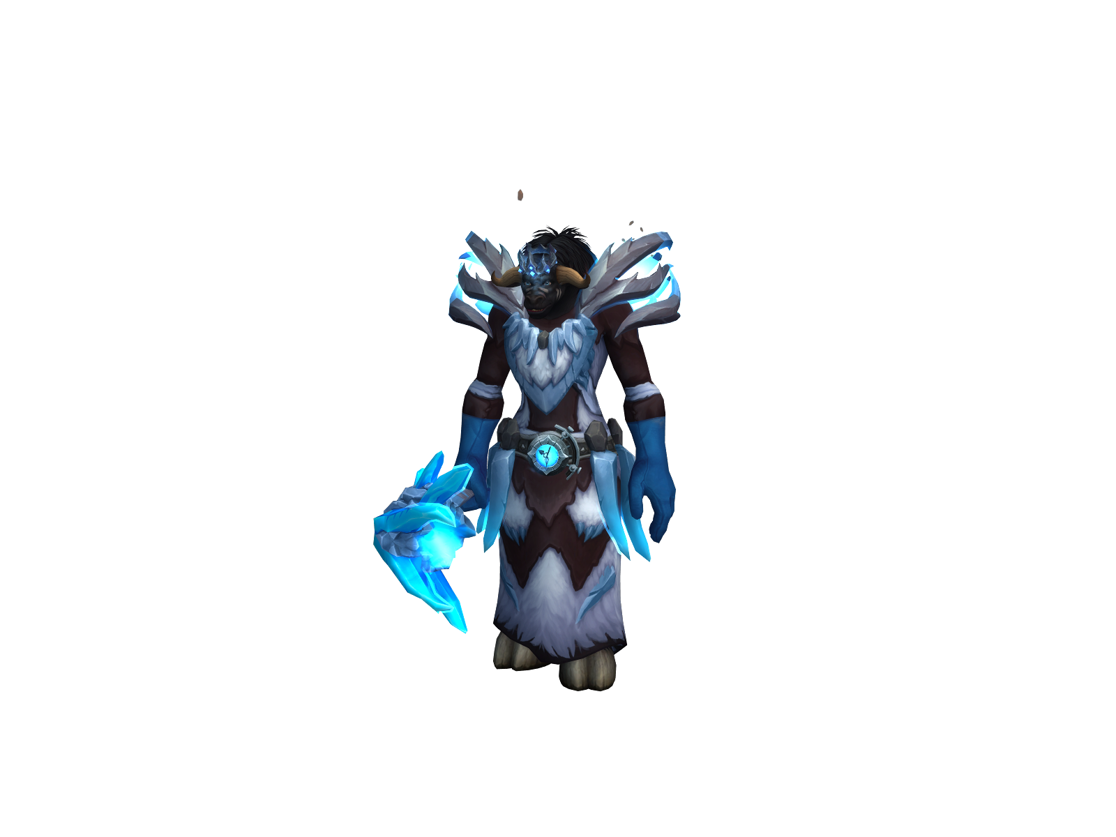Omiinous 3D character render