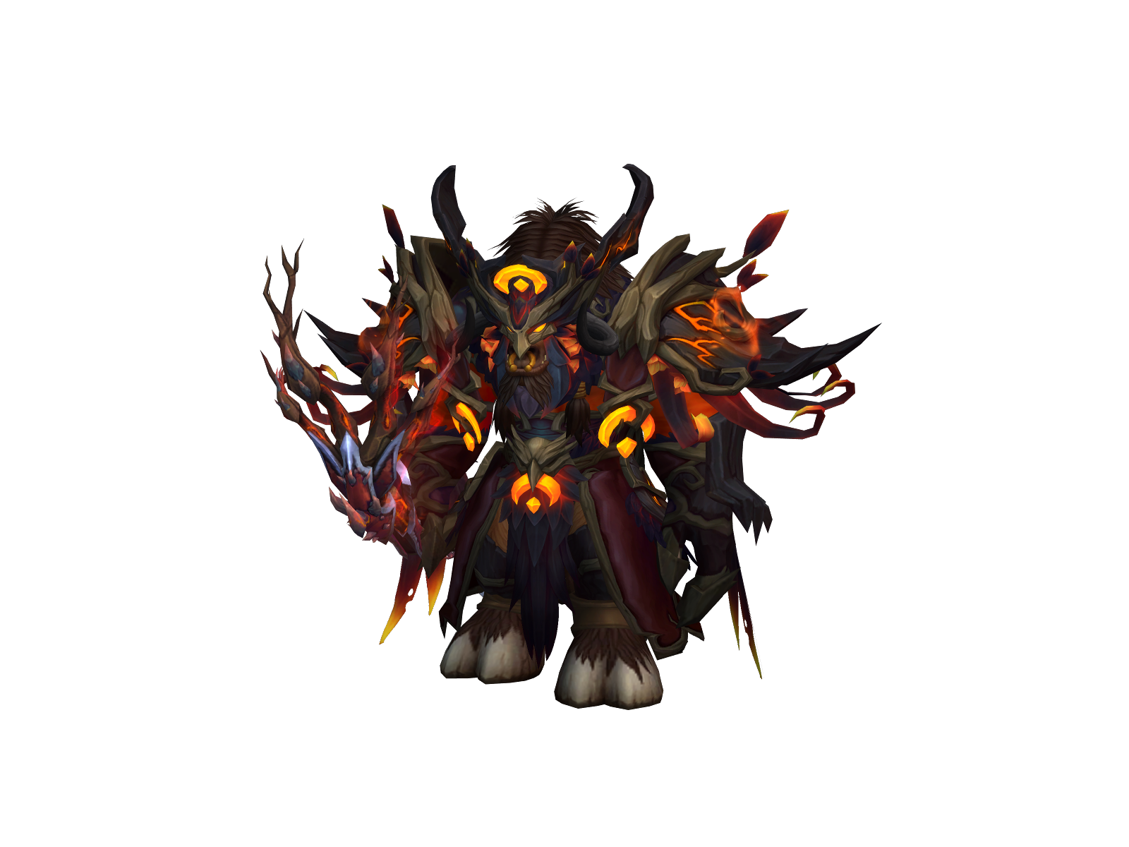 Taldinax 3D character render