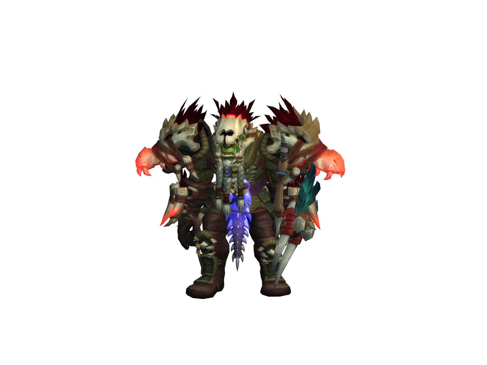 Peatmoss 3D character render