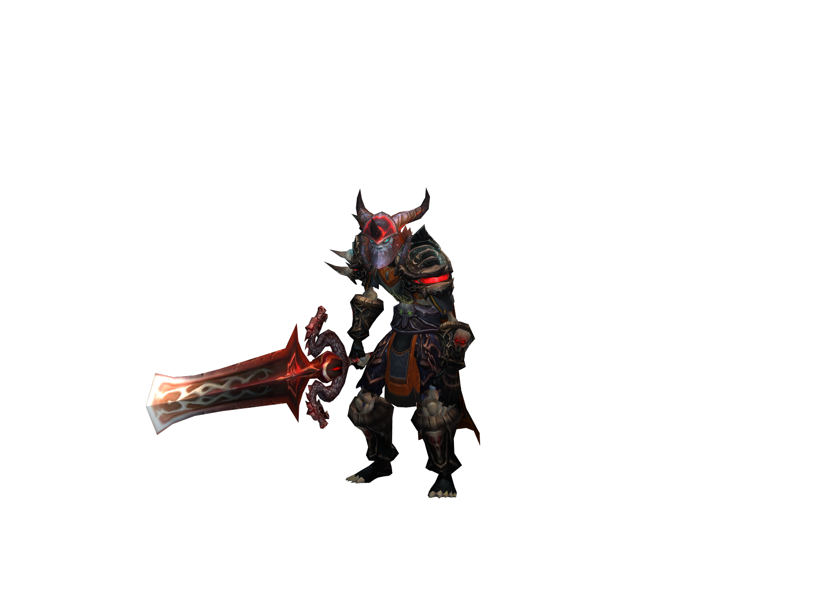 Darthevil 3D character render