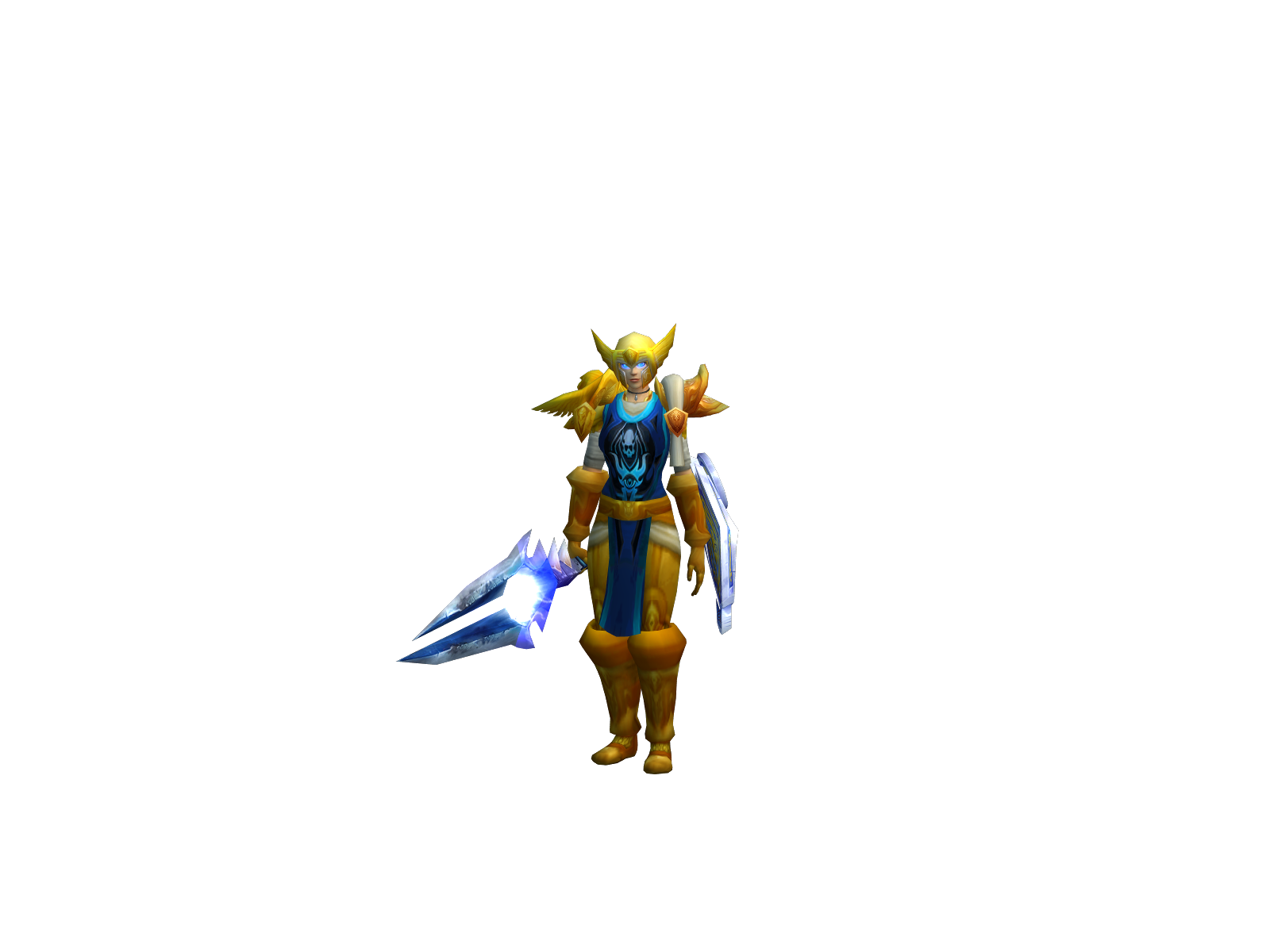 Gumm 3D character render