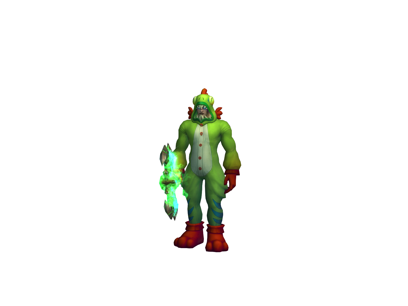 Aquile 3D character render