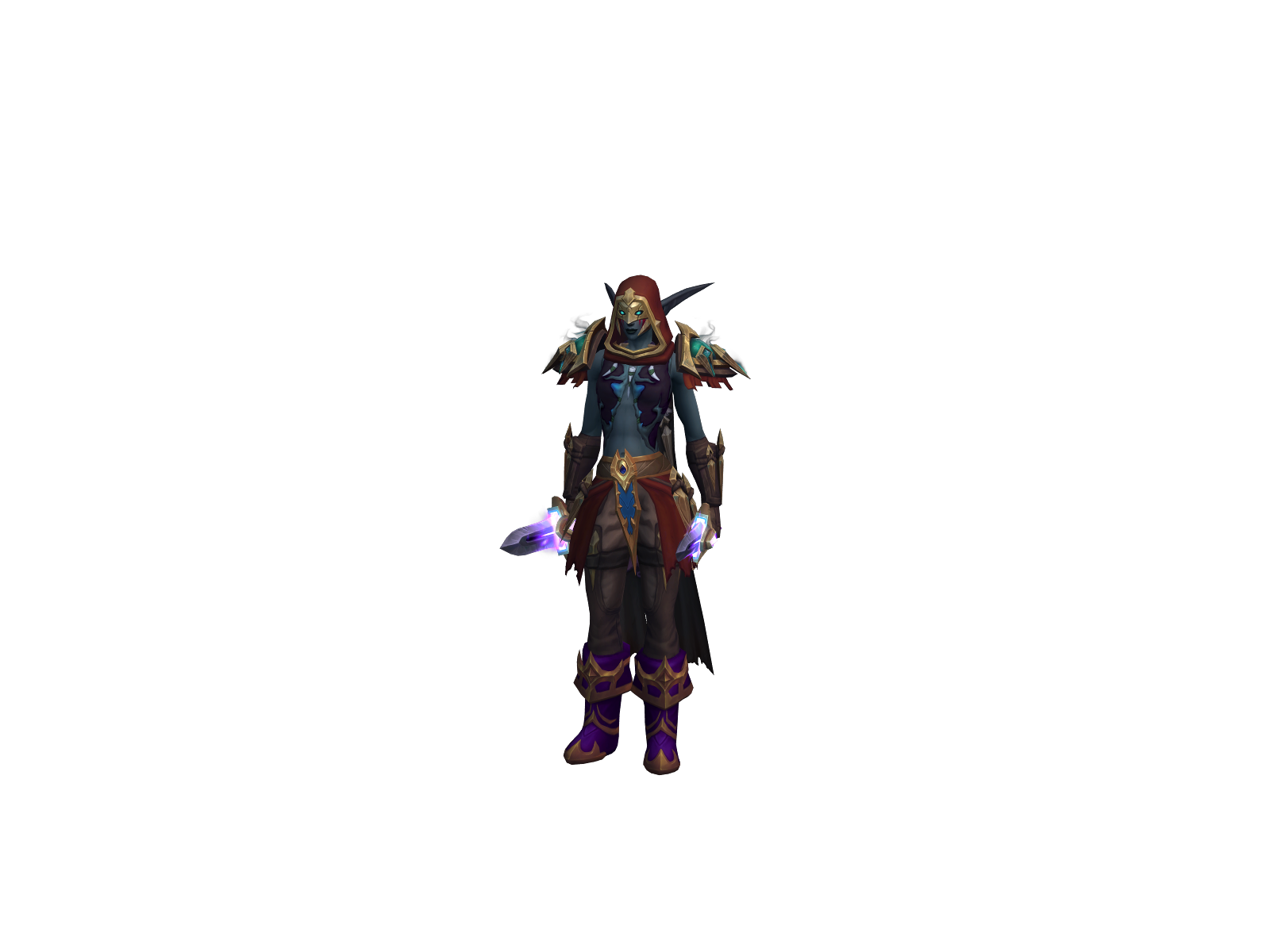 Hashslinging 3D character render