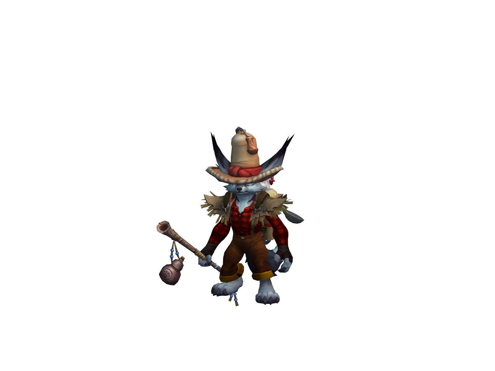 Firefoxx 3D character render